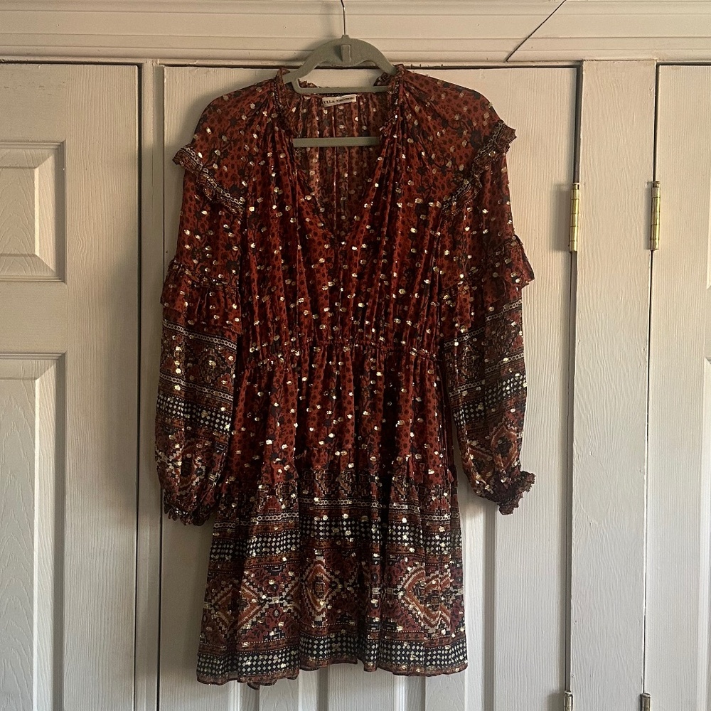 Ulla Johnson Short Boho Dress